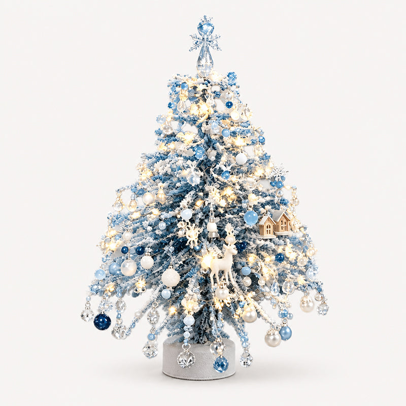 DIY Pärlad Mini-Julgran – Mysigt Julpyssel Kit för Bordsdekoration, Advent & Julklapp