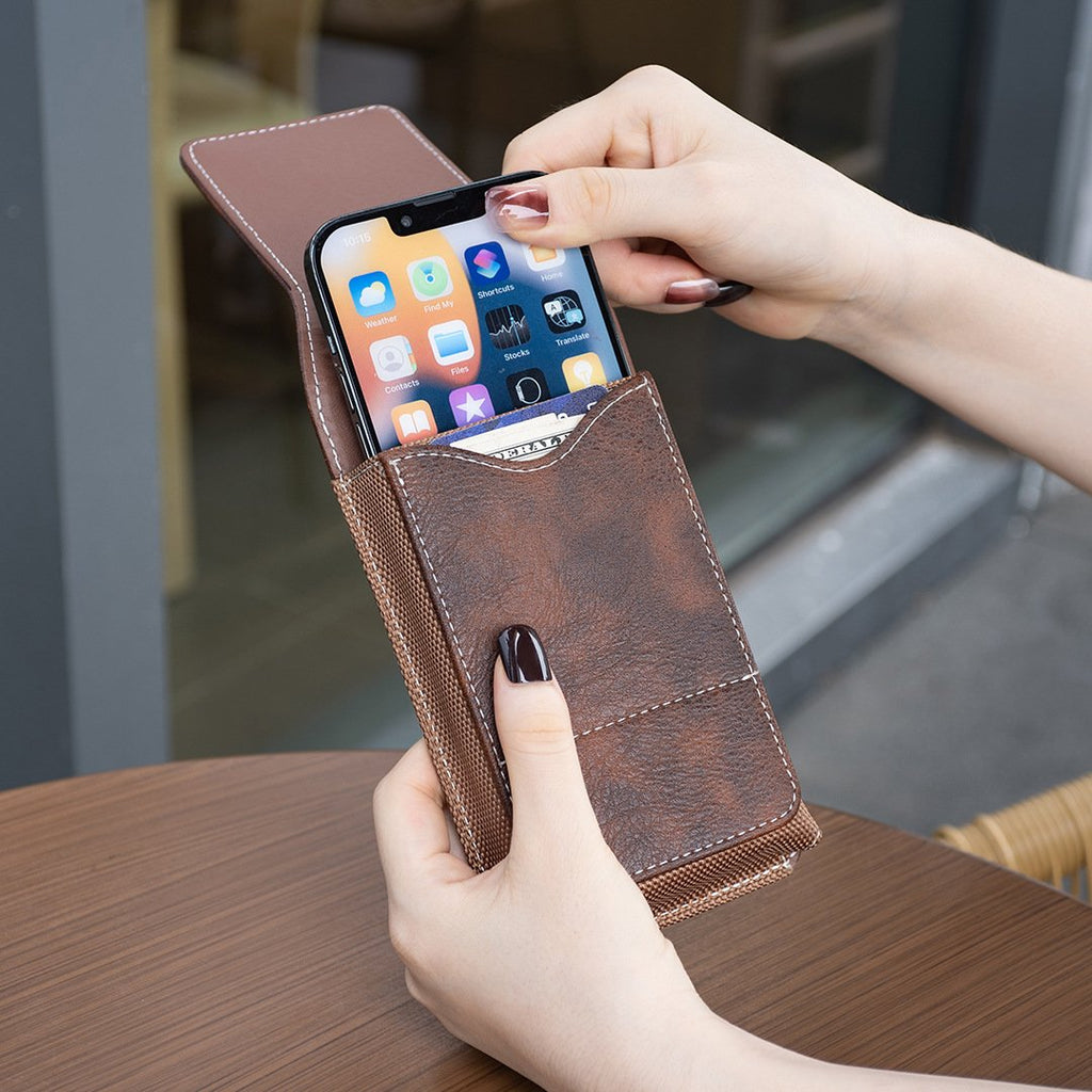 📱 Mobilväska för Bälte med Magnetisk Stängning