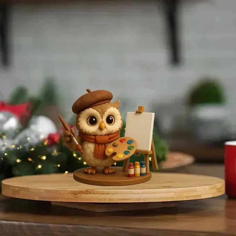🦉 Ugglornas Adventskalender 2026 – 24 Söta Figurer att Upptäcka Fram Till Jul