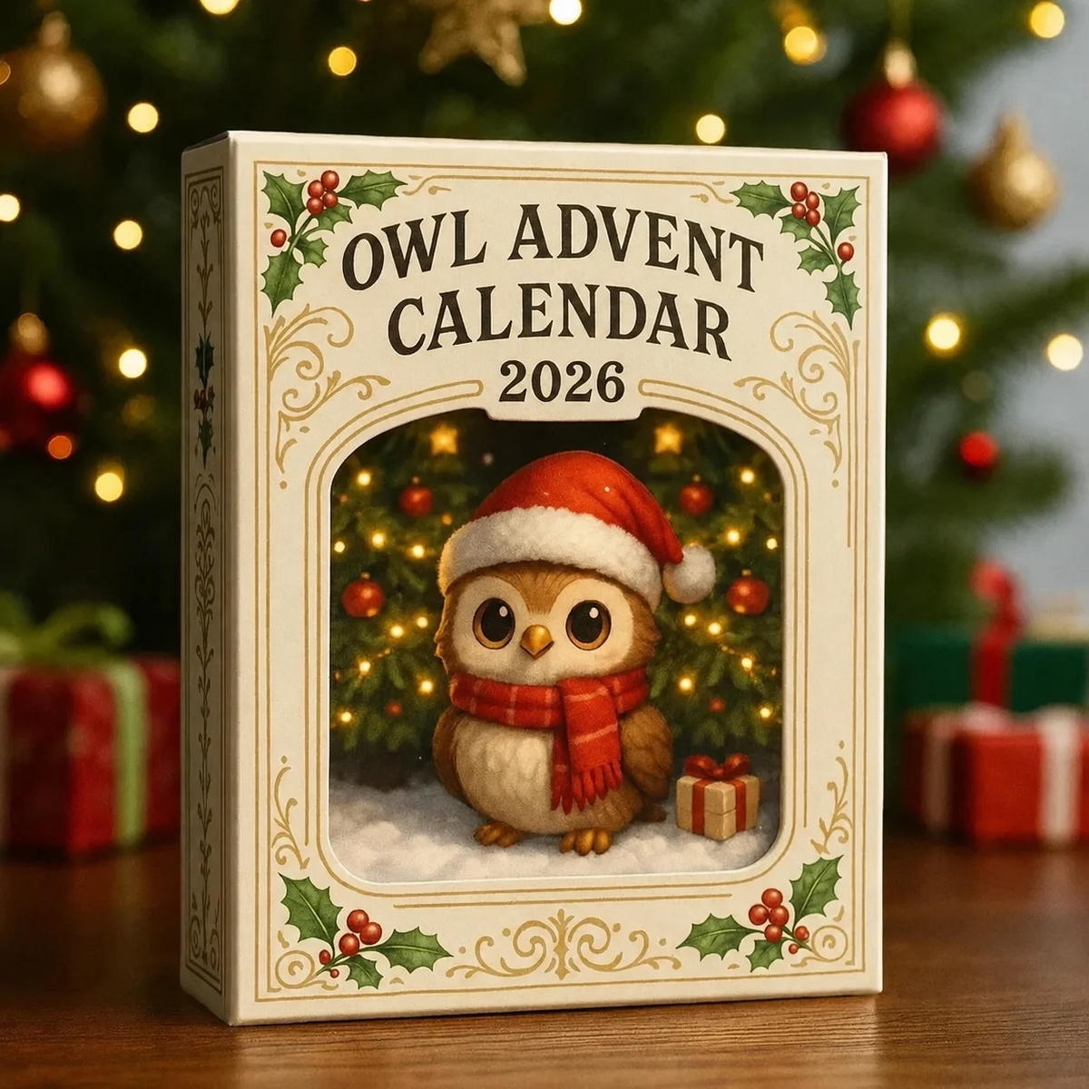 🦉 Ugglornas Adventskalender 2026 – 24 Söta Figurer att Upptäcka Fram Till Jul